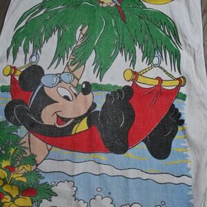 Vintage Disney Beach Towel – Florida Mickey Walt Disney Company